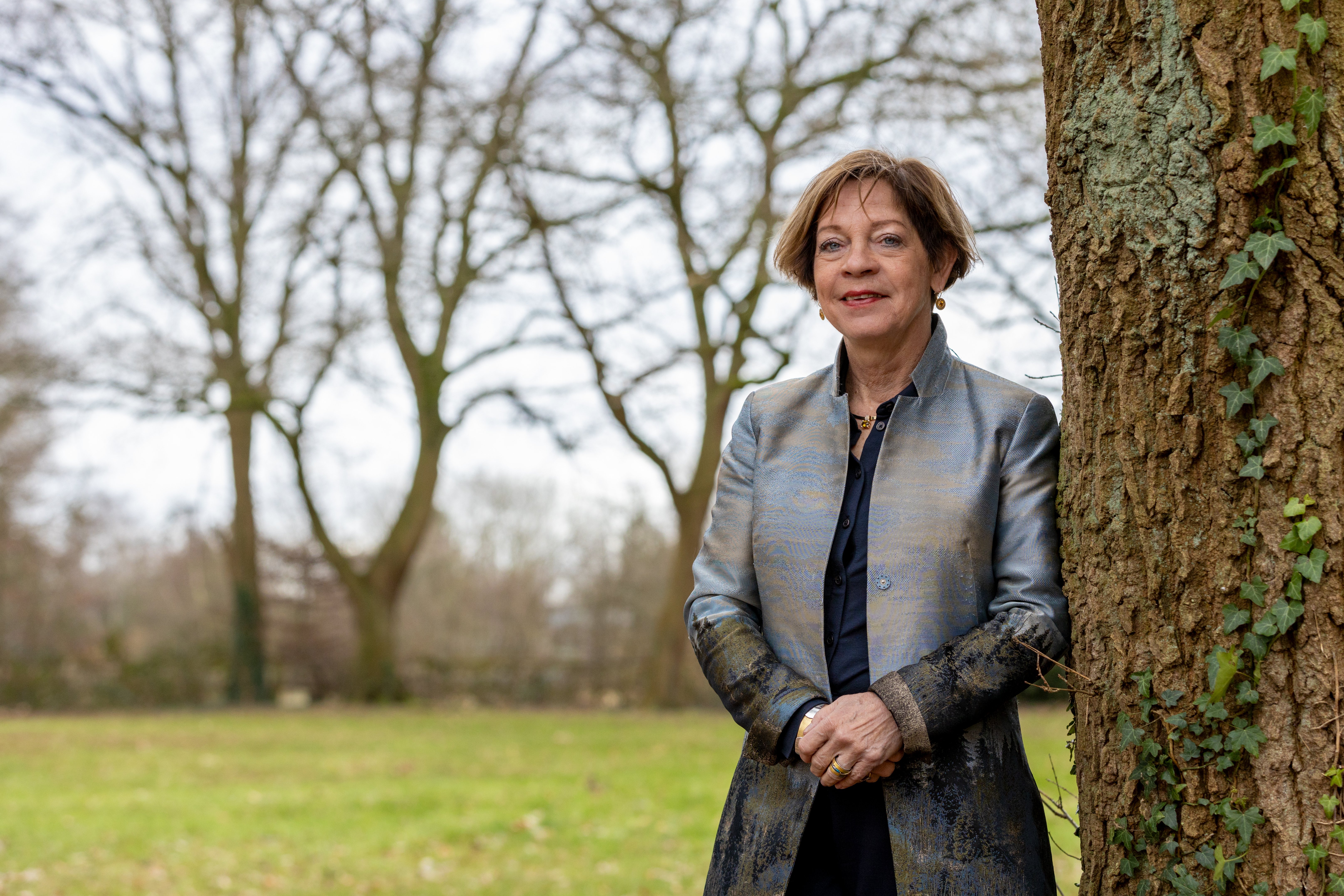 foto Ineke van Oldeniel in park 